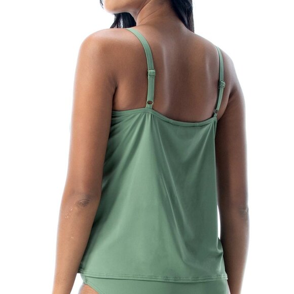 Coco Reef Classic Solids Ultra-Fit Underwire Tankini Top 34DD - Picture 13 of 13